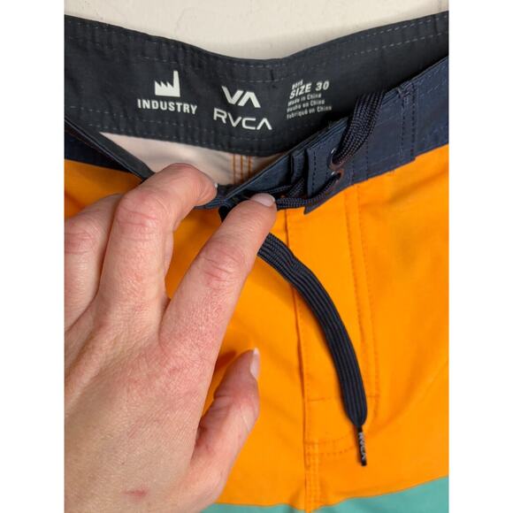 RVCA Men's Performan Swim Trunk Shorts Size 30 NEW - Picture 3 of 6
